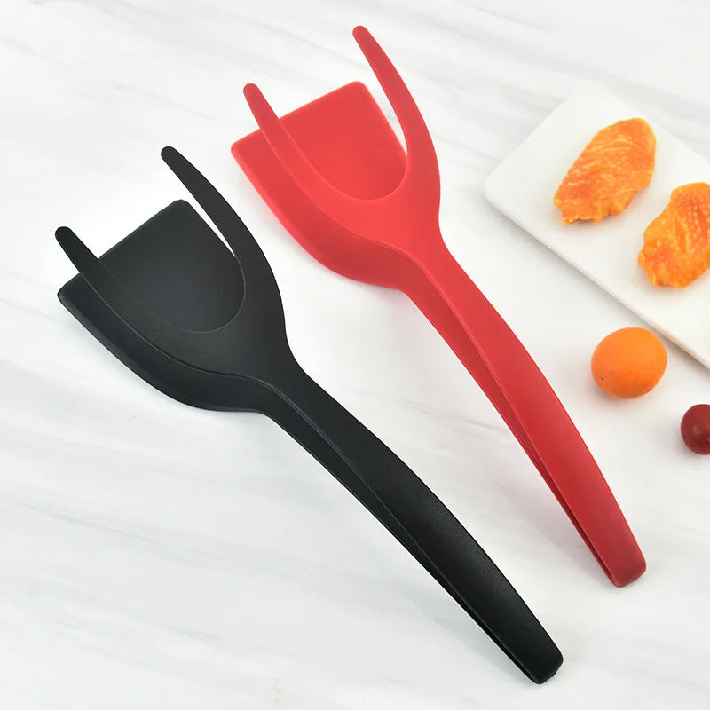 ๐ณ 2-in-1 Spatula Tongs โ The Ultimate Kitchen Tool!