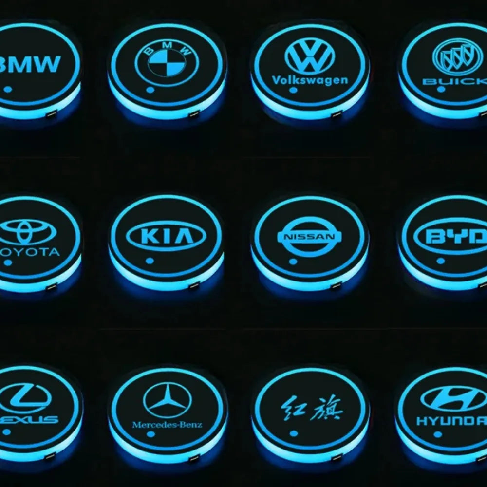 LED Autoonderzetters – Verlichte Bekerhouders voor Auto’s