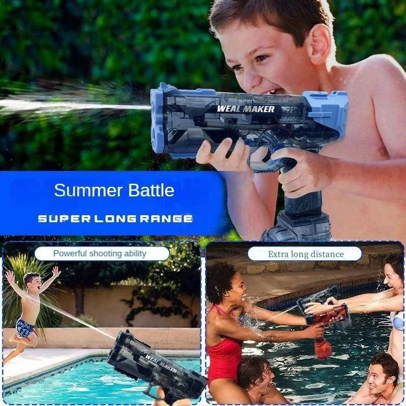 Firing Electric Water Gun