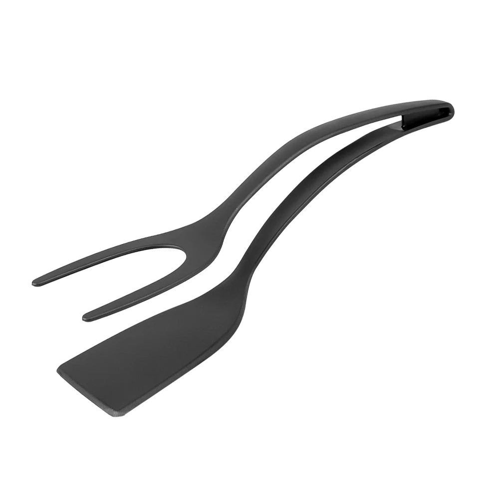 🍳 2-in-1 Spatula Tongs – The Ultimate Kitchen Tool!