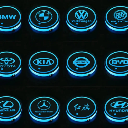 LED Autoonderzetters – Verlichte Bekerhouders voor Auto’s